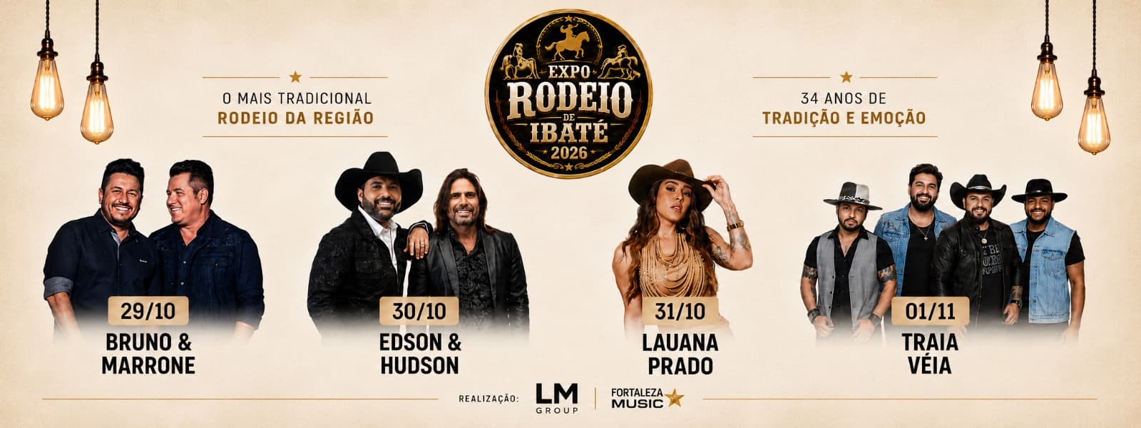 Capa do evento Expo Rodeio de Ibaté